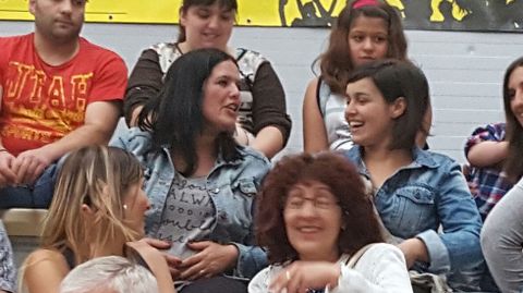 Ver�nica Yerpes, embarazada, es una de las beneficiarias del sorteo de viviendas de Mieres.Ver�nica Yerpes, embarazada, es una de las beneficiarias del sorteo de viviendas de Mieres