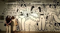 Arte urbano en femenino en el Auditorio de Galicia