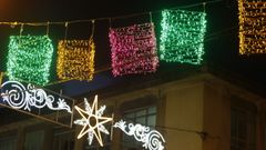 Luces de Navidad en Burela