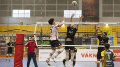 Imagen de archivo de un partido reciente del V�lei Dumbr�a