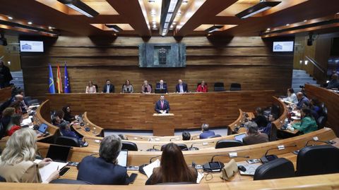 El presidente del Principado de Asturias, Adrin Barbn, interviene en el Debate de Orientacin Poltica General de Asturias