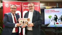 La presentaci�n del balance de C�ritas en Vigo hoy