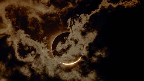 Eclipse total en la estaci�n de Manzaneda
