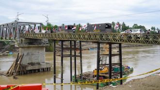 Zona donde se busca a los espa�oles desaparecidos tras un naufragio en Indonesia