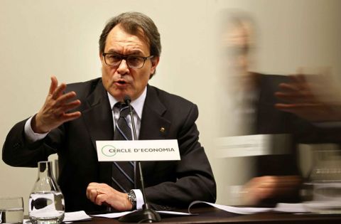 Artur Mas fue advertido ayer tambi�n por los empresarios contra su desaf�o independentista. 