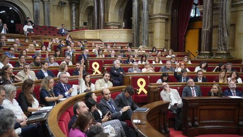 Imagen de archivo del Parlamento catal�n