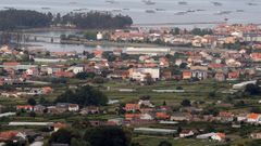 Una vista general del concello de Vilanova.