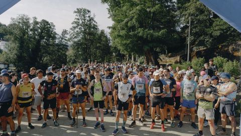 Participantes del trail
