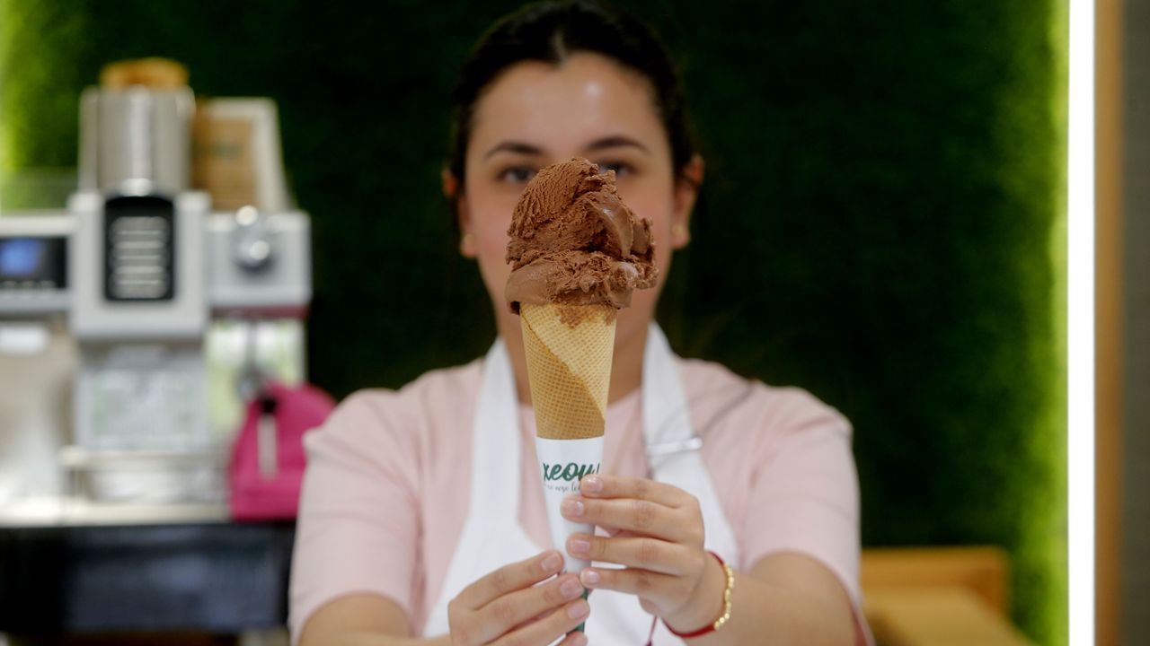 Los helados del Camino de Santiago, hechos en Taboada, cumplen siete años