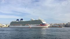 El �Britannia�, en A Coru�a