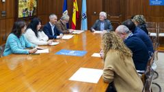 Reuni�n de este lunes de la Junta de Gobierno de la Diputaci�n ourensana.