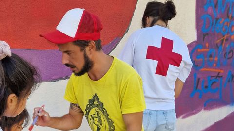 Mural Cruz Roja 