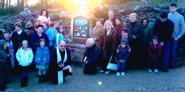 Bendici�n de la imagen en el solsticio de invierno. 