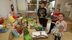 Exposici�n organizada en el colegio de Castrelo a prop�sito del Ano Asorey
