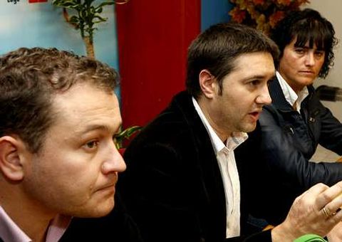 Antonio Balado, Díaz Valiño, Ana María Canto y Roberto Lorenzo, los ediles de Castro imputados.