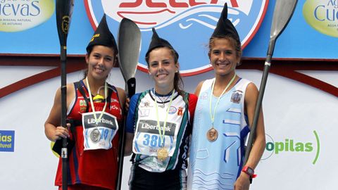 Ganadoras en la categor�a C1 femenina