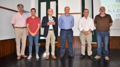 Jos� Freire, colaborador homenajeado de la Agrupaci�n Instrutiva de Caamouco