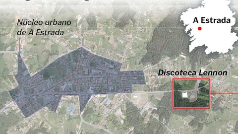 �Alguien pudo ver algo en A Estrada?