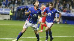 Toch� celebra su gol ante el Almer�a
