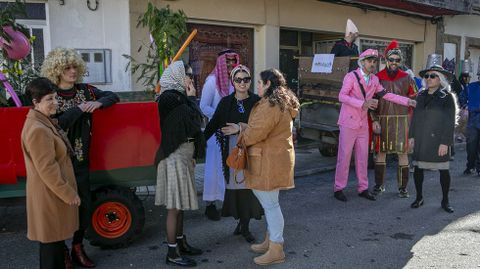 Matraquillada para despedir al Farruco en Cabo de Cruz (Boiro)