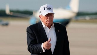 El presidente de Estados Unidos, Donald Trump