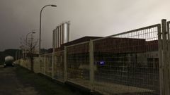 La planta de Outeiro de Rei estaba este jueves por la noche sin iluminaci�n