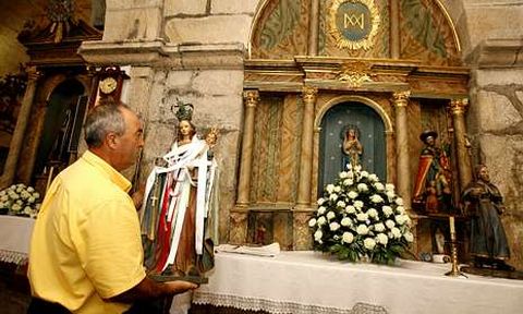 La mayor�a de las piezas sustra�das formaban parte de retablos de los siglos XVIII y XIX.