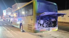 El incendio en el autocar pudo deberse a una aver�a mec�nica.