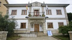 Foto de archivo del exterior de la casa del Concello de Gunt�n