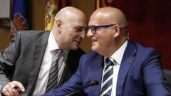 Armando Ojea y Jos� Manuel Baltar, en una foto de archivo