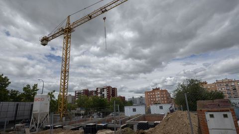 Viviendas en construccin en Madrid