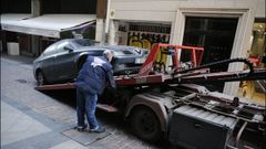 Alfa Romeo okupa de la calle Torreiro