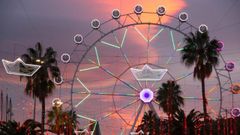 La noria que traer�n a A Coru�a suele estar en Navidades en el Puerto Viejo de Barcelona