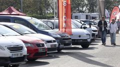 Foto de archivo del Sal�n del Veh�culo de Ocasi�n que se celebra cada a�o en Santiago.