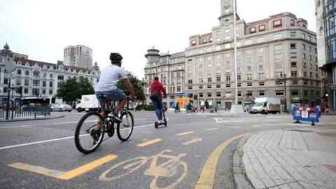 Carril bici de Oviedo