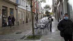 Imagen de archivo de Porto do Son, un municipio que hoy ha bajado de los diez contagiados detectados en 14 d�as