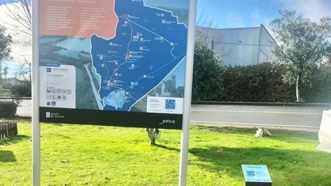 El punto est� instalado junto al Concello