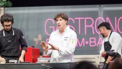 El chef Jordi Cruz en el Forum Gastronomic
