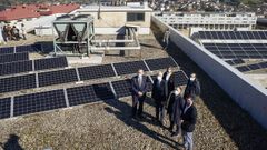 El conselleiro Francisco Conde visit� las instalaciones junto al rector Manuel Reigosa y otros responsables universitarios