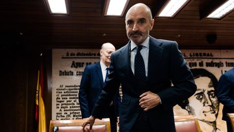 Mart�nez Mart�nez, en el Senado, en una imagen de archivo