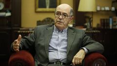 Jos� Sierra Fern�ndez, en una entrevista para La Voz en el 2018, poco despu�s de asumir la presidencia de la C�mara de Comercio de Santiago