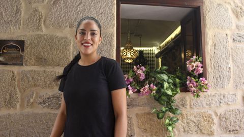 Ilham El Gad, responsable de Dkela, restaurante especializado en comida marroqu