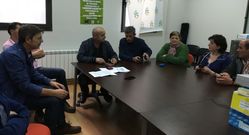 La ejecutiva celebr� ayer una reuni�n de urgencia en la sede de Lal�n