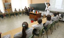 El colegio La Milagrosa, en la foto, tendr� m�s secciones biling�es el pr�ximo curso. 