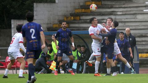 Partido de Tercera Federaci�n entre el Noia y el Estradense en el Campo Julio Mato de Noia