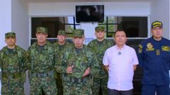 Autoridades locales informando sobre una operaci�n humanitaria para recuperar los cuerpos de al menos 48 personas que habr�an muerto en el departamento selv�tico de Guaviare