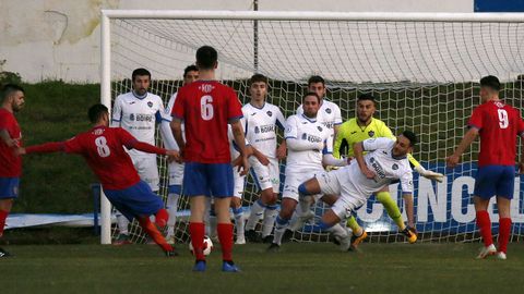 Partido entre Boiro y Choco - Tercera División