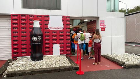 Estand de Coca-Cola en FIDMA 2024