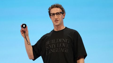 Mark Zuckerberg, en un acto de Meta