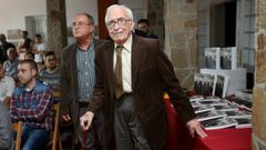 Neira Vilas, no 2014, cando presentou o volume no Couto